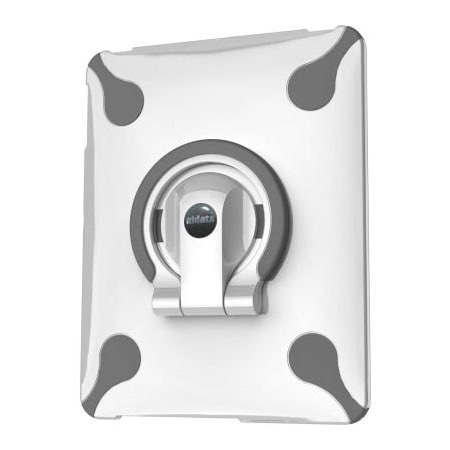 SpinStand Multifunction Stand For IPad 1, White Shell With White And Gray Ring